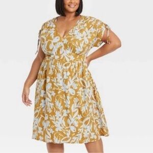 🍁Ava & Viv Floral Print Dress